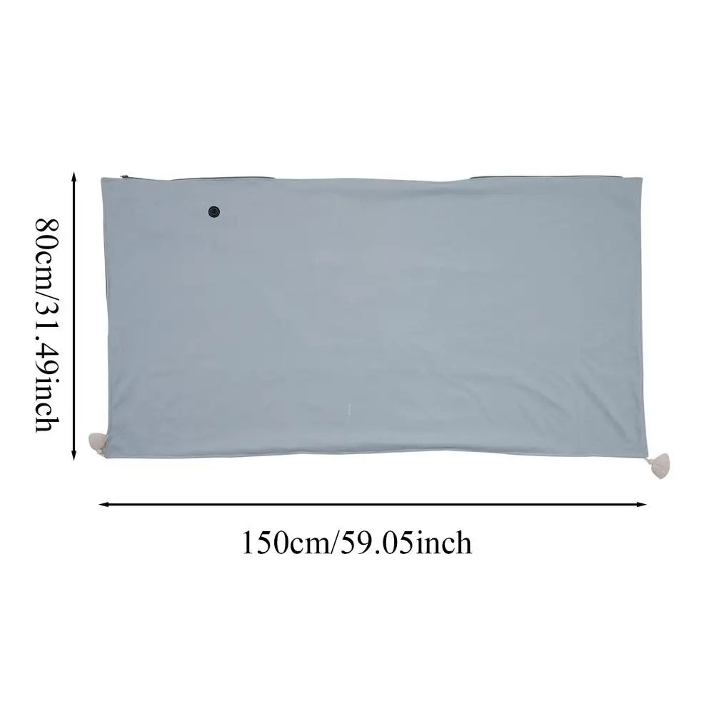 new outdoor USB shawl Electric Heated Blanket 3 Heating Levels plush Heated Mat Portable Wearable Body Warmer Blanket for home
