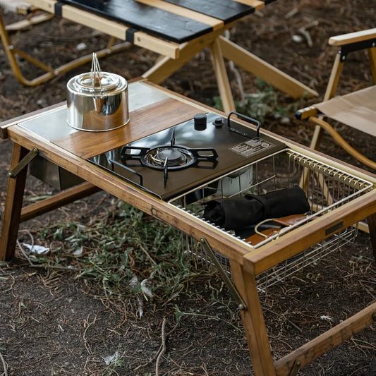 Camping gas stove, collapsible isobutane stove, collapsible isobutane stove
