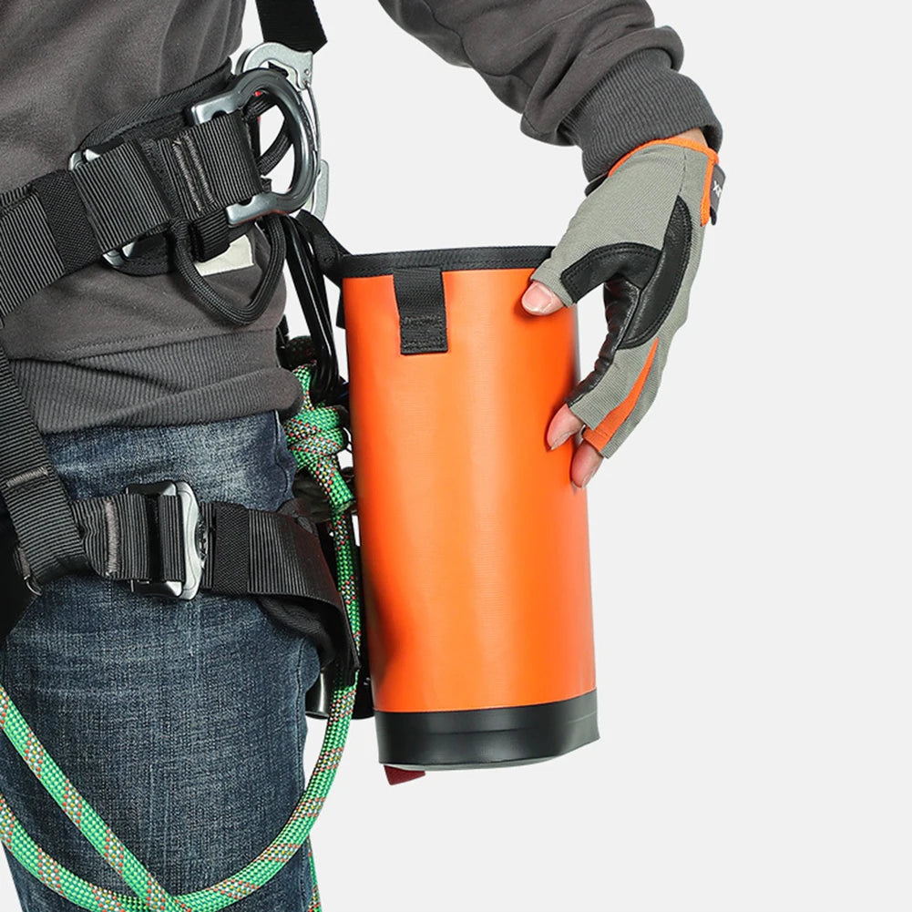 Portable High-Altitude Operation Tool Bag Wear-resistant 5L Climbing Gear Equipment Bag Drawstring Multipurpose Pouch
