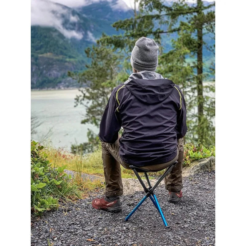 Hillsound BTR Stool for Ultralight Backpacking & Hiking, Lightweight Camping Chairs, Compact Portable Outdoor Seat