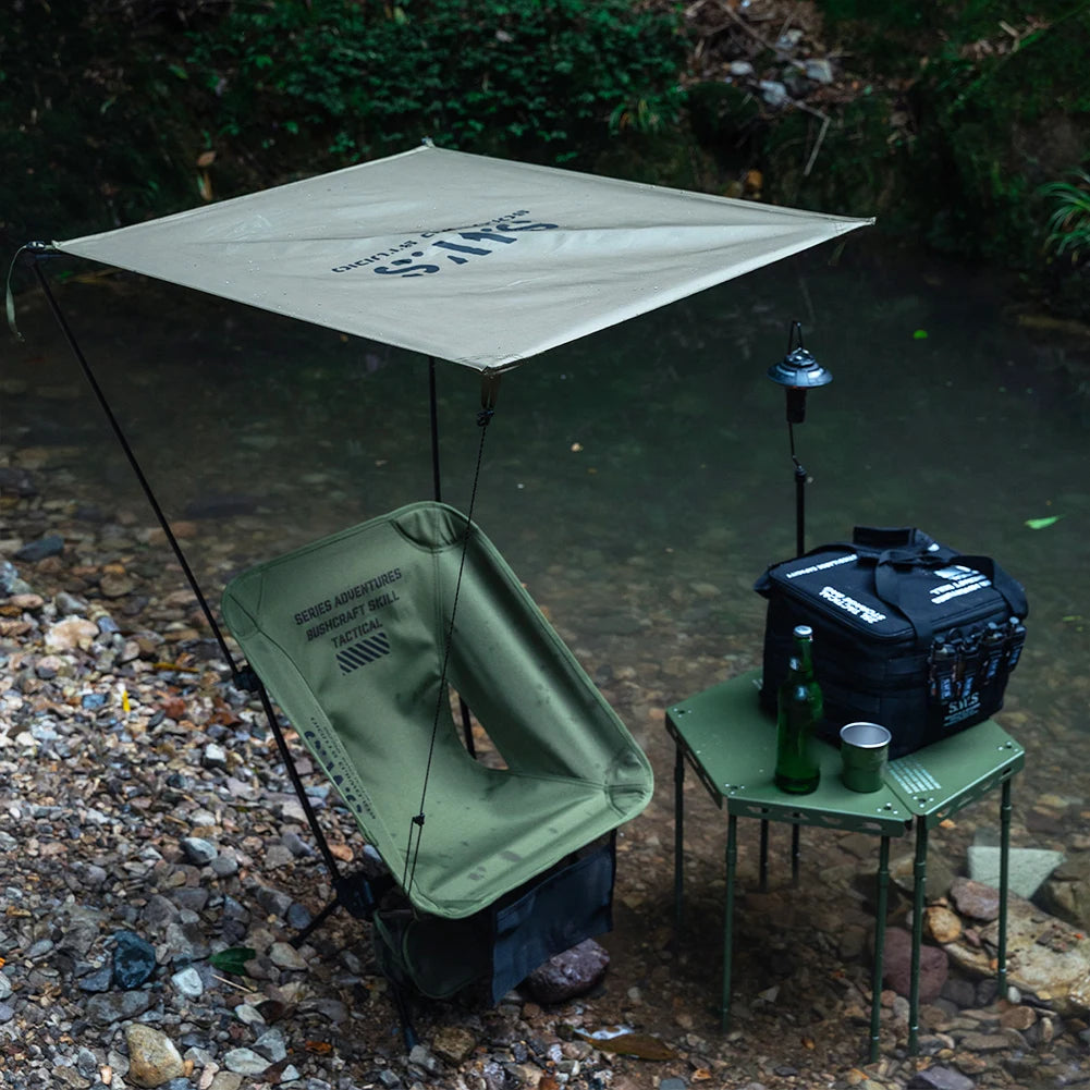Ultralight Folding Chair Oxford Cloth Beach Picnic Seat Detachable Lightweight Tourist Chairs for Outdoor Camping Hiking Fishing