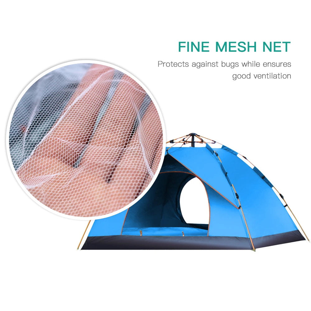 Outdoor  Tent -resistant Portable Instant Camping Tent for 1-2 People Family Tent camping tent instant  tent